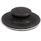 Ruvati Plug Stopper Lid for Extended Deep Garbage Disposal Flange Gunmetal Black Stainless Steel RVA1006BL - alternate 1